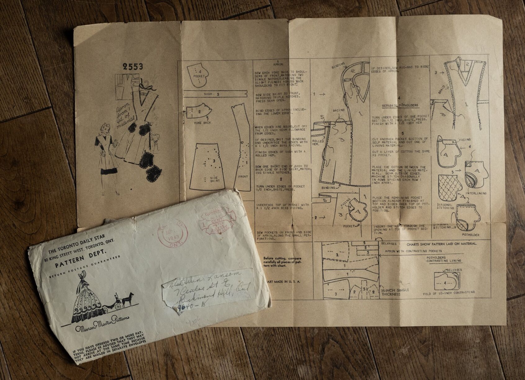 pattern and envelope.JPG